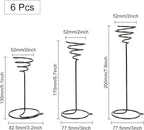 AHANDMAKER 6 Packs Airplant Planter Holder, 3 Sizes Air Plant Container Tillandsia Holder for Displaying Small Air Plant, Home Office Desktop Decoration