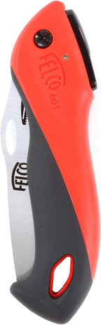 FELCO 601 Folding Pruning Saw – Compact Pull-Stroke Saw for Gardening & Vineyard Use | Tree Branch Cutter | Folding Handsaw with Chrome-Plated 4.7" Blade, Non-Slip Handle, Blade Lock, Swiss Precision