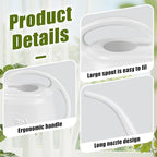 Plant Watering Can - 1/2 Gallon - White