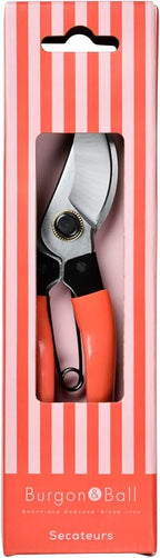 Burgon & Ball Collectors Red Bypass Secateurs