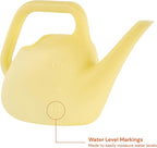 Bloem Translucent Watering Can: 1.5 Liter - Goldfinch Yellow - 4 Gallon Capacity, Easy to See Water Level, Loop Handle, Durable Resin, for Indoor and Outdoor Use, Gardening