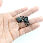 GXXMEI 400PCS Plant Clips, Orchid Clips Plant Orchid Support Clips Flower and Vine Clips for Supporting Stems Vines Grow Upright Dark Brown