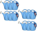 PMU 2 Gallon Watering Can - Garden Watering Can for Indoor & Outdoor Plants - Plastic Water Can with Detachable Sprinkler Head - Large Water Pot, Made in USA - Blue Pkg/12