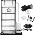 North Spore BoomRoom II Automated Mushroom Grow Tent Kit | Complete Martha Tent System with Humidity & FAE Control | 5-Rack Fruiting Chamber for Indoor Mycology | High-Yield Monotub Alternative