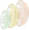 SupKing 6 Pack Plant Saucers (6inch /8inch /10inch) Multiple Color Plant Trays for Indoor Outdoor Plastic Flowerpot Saucers Thicker Plant Water Catcher Drip Trays for pots -Green/Yellow/Pale Pink