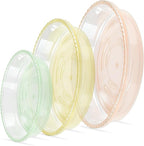 SupKing 6 Pack Plant Saucers (6inch /8inch /10inch) Multiple Color Plant Trays for Indoor Outdoor Plastic Flowerpot Saucers Thicker Plant Water Catcher Drip Trays for pots -Green/Yellow/Pale Pink