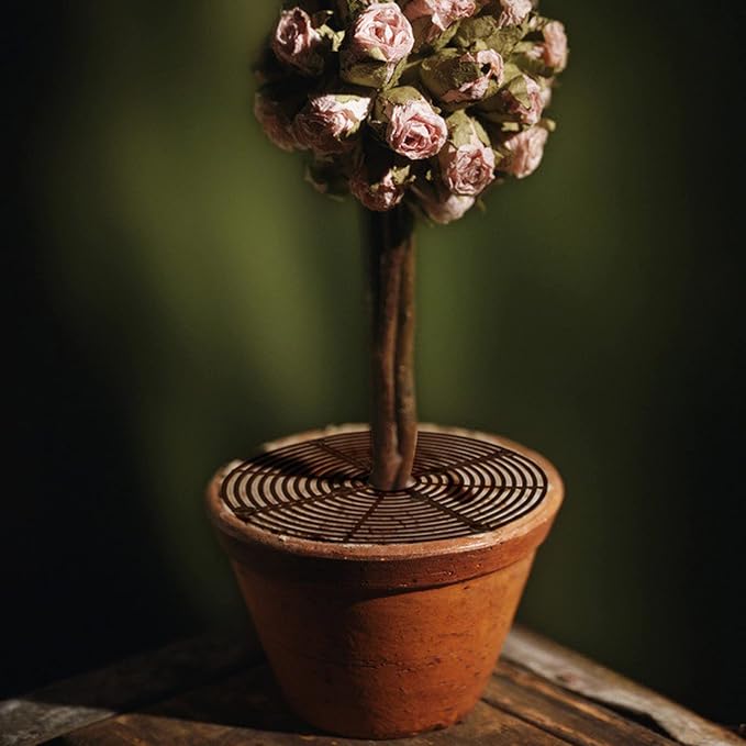 Plastic Potted Plant ence Durable lower Protective ence Hollow Cover Anti-pets Adjustable Easy Installation