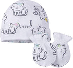 Onesies Brand Unisex Baby 12-piece Cap and Mitten Set