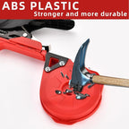 Suca Plant Tying Machine, Lightweight Plant Tying Tape Tool to Tie Up Vine Quickly, Plant Tie Tapener Gun with Tapes and Staples, Red