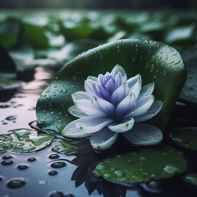 Three (3) Premium Water Hyacinth Floating Aquatic Live Tropical Plants