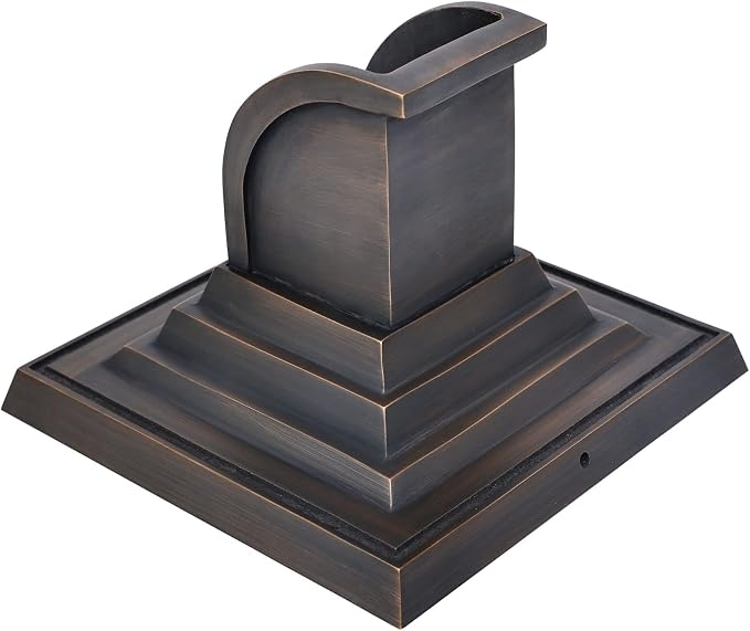 Solid Brass Made Exquisite Handcrafted Waterfall Spout for Landscape, Water Fountain Spout Scupper Luxury Decoration for Pools, Ponds, Water Walls