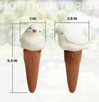 Bird Shaped Plant Watering Globes(4ps) Plants Suitable for Indoor and Outdoor Use Should be Kept Constantly Moist. The Interesting Shape Makes The Garden More Interesting and Beautiful.