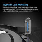 AC Infinity Self-Watering Fabric Pot Base, 4-Pack Auto-Irrigation Water Delivery System with Reservoir Meter, Elevated Plant Saucers for Use in Indoor Grow Tents, Greenhouses, and Outdoor Gardens