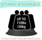 6 Pcs Plastic Plant Saucer 5", Singe Size, Thick Strong 6 8 10 12 inch Potted Plant Water Catcher Tray for Indoors, Planter Pot Saucer Flower Base Bottom Drainage Drip Tray Dish Plate Outdoor