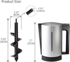Bulb Planter Tool,Auger Drill Bit for Planting 3.15x11.81 Inch Suitable for 3/8”Hex Drive Drill