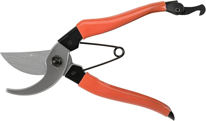 Burgon & Ball Collectors Red Bypass Secateurs