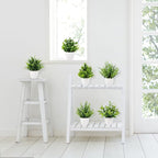 Yoratee Artificial Plant 6PCS Small Fake Plant Greenery Potted Plant Cute Indoor Faux Plant Houes Office Table Desk Bathroom Decor Plants