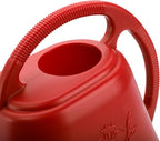 Fasmov 1-Gallon Plastic Watering Can with Comfortable Handle, Garden Watering Cans Long Spout for Indoor Outdoor Watering Plants, Burnt Red