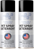 Berkland Cat Deterrent Spray Refill 2-Pack, Compatible with PetSafe SSSCAT Dispenser — Non-VOC Family-Safe, ~75-100 Sprays Per Can, Aftermarket Replacement for Counters & Furniture, Made in USA