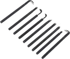 Professional Bonsai Tool Set 9PCS with Anti Slip Handle and Storage Bag for Pruning Shaping and Carving