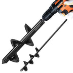 3Pcs Garden Drill Auger Planter, 1.6x9 +2x16.5 +3.2x11.8 in>Ruooson Spiral for Planting Flower Bulb Auger, Rapid Planter Digger for 3/8" Hex Drive (1.6x9 in+2x16.5 in+3.2x11.8 in)