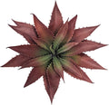 Artificial Aloe Vera Plant, 11Inch Realistic Large Fake Succulents for Indoor Outdoor Home Decor, Red