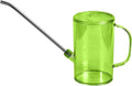 Plastic Watering Can - Small with Long Spout - 1/4 Gallon - 32 Oz - Green