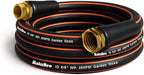 Flexibility Garden Hose, 10ft x 5/8", No-Kink, Wear-Resistant & Freeze-Resistant, Flexible Water Hose, Rubber Hose With Male/Female Fittings, Working Pressure 200 PSI,Burst 600 PSI, 3/4'' GHT