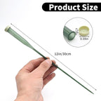 50 Pack Extendable Stem Water Tubes with Caps for Flowers, Extendable Vials for Floral Arrangements, Essential Florist Supplies (12 Inches)