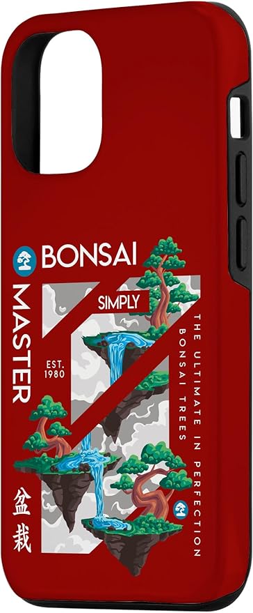 iPhone 13 Pro Zen Bonsai Tree Niwaki Japanese Garden Art Botanists Case