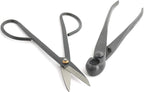 BambooMN Bonsai Basics Set - 8" Knob Cutter and 7.2" Trimming Shear - 1 Set