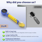 Microscope for Kids with Bug Catcher, 1080P HD Digital Handheld Portable Kids Microscope, 2 in 1 STEM Science Educational Learning Kit Christmas Birthday Gifts Toys for 3-15 Boys & Girls (Blue)