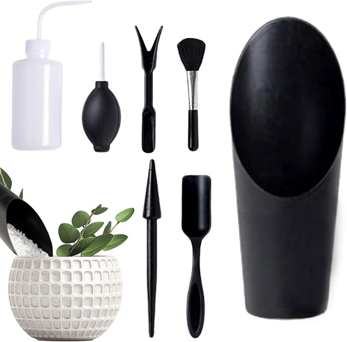 Succulent Tools Set,Plant repotting kit,repotting kit,Succulent Tools,Indoor Plant Tools,Succulent Tool kit,houseplant Tools,Plant Care kit,Indoor Plant Care kit, (Set of 7)