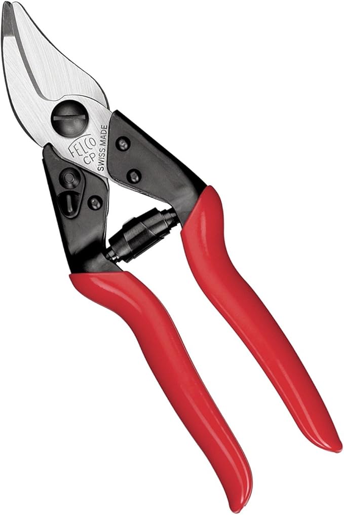 FELCO FCP Swiss Made All-Purpose – 8" Heavy-Duty Wire Cutters for Multi-Material Cutting | Tin Snip | Compact Hand Tool with Hardened Steel Blades, Non-Slip Grip, One-Hand Operation, Replaceable Parts