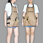 Garden Apron for Men Women with 14 Pockets, Gardening Tool Work Aprons