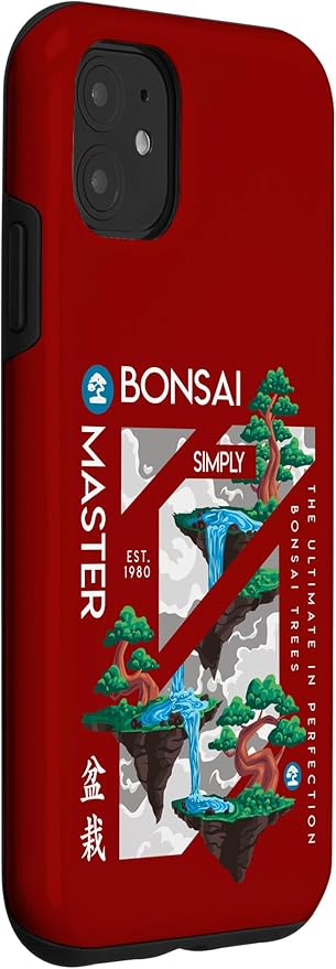 iPhone 11 Zen Bonsai Tree Niwaki Japanese Garden Art Botanists Case