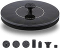 LAWOHO Solar Fountain Pump 1.5W Upgraded Submersible Solar Water Fountain Panel Kit for Bird Bath,Small Pond,Garden and Lawn Solar Water Pump Built-in Filter