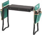 VEVOR Garden Kneeler and Seat, 330 lbs Load Capacity, 8" EVA Wide Pad, Foldable Garden Stool, Kneeling Bench for Gardening with Tool Bag, Gifts for Women, Grandparents, Seniors, Mom and Dad