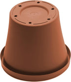 Bloem Terra Pot Planter: 12" - Terra Cotta - Durable Resin Pot, for Indoor and Outdoor Use, Gardening, 3.5 Gallon Capacity, Saucer Sold Separately