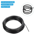 PATIKIL 2mm Bonsai Training Wire, 1 Roll Floral Wire Stems Anodized Aluminum Tree Wire 32.8 Feet Total for Gardening Branch Fixing, Black