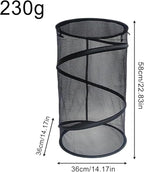 Plant Protectors from Animals - Round Reusable Foldable Breathable Mesh Protector,Garden Plant Covers | for Indoor Winter Freezing Frost Season Flower Pot Planter Patio Porch Walkway Farm