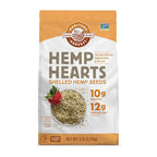 Manitoba Harvest Hemp Hearts, Shelled Hemp Seeds - 5lbs - 10g Plant Protein & 12g Omega 3 & 6 per 30g serving - Easy to Digest with 9 Amino Acids - Gluten Free, Non-GMO Project Verified