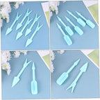 SUPVOX Succulent Transplanting Tools Set 20pcs (16cm) Blue Multi-Functional Planting and Potting Hand Tools for Gardening and Flower Care