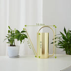 Watering Can for Indoor Plants, 50 oz/1.5L Stainless Steel Watering Can Pot with Long Spout, Garden Watering Cans with Comfortable Handle for Indoor House Plants Bonsai Flower Decorative
