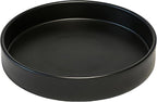 1 Pack 12 inch Plant Saucer Drip Tray, Heavy Sturdy Plastic Planter Flower Pot Drainage Tray Plate Saucers for Indoor Outdoor Garden, Plant Water Drip Trays for pots Base (12", Black)
