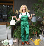 1 Gallon Watering Can for Plants, Watering Cans for Indoor&Outdoor Gardening, Water Can with Ergonomic Movable Handle (Green)