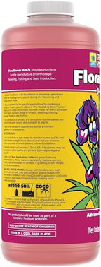 General Hydroponics FloraBloom 0-5-4 Plant Food, Part of FloraSeries Advanced Nutrient System for Plants, 1 Quart