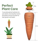 4 pcs Terracotta Watering Spikes - Automatic Self-Watering Stakes, Vacation Plant Waterer for Wine Bottle, Perfect for Indoor & Outdoor Plants
