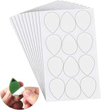 120 PCS Leaf-Shape Acrylic Adhesive Pads for Plant Wall Clips – Extra-Strong Double-Sided Stickers for Indoor & Outdoor Vine Clips, Plant Climbing Wall Fixers, Wall Vines Traction Adhesive