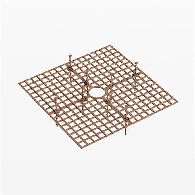 Plant Pot Grids 3pcs Flower Pot Cover Grid Garden Soil Guard Plant Protector Home Indoor Repel Cat Dog Protection(Coffee,Square 30cm)